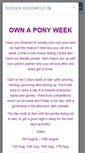 Mobile Screenshot of millhouseridingcentre.com